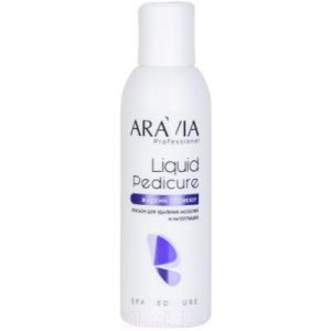 Лосьон для ног Aravia Professional для удаления мозолей и натоптышей Жидкий педикюр
