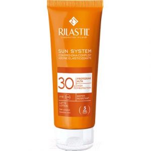 Лосьон солнцезащитный Rilastil Sun System SPF30 для чувствит. кожи с Pro-DNA Complex