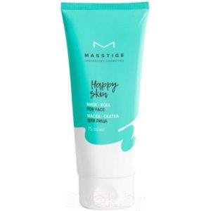 Маска для лица гелевая Masstige Happy Skin скатка