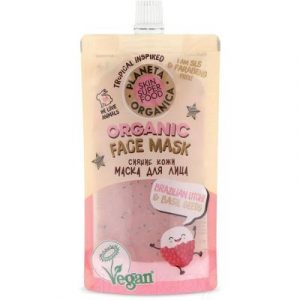 Маска для лица гелевая Planeta Organica Skin Super Food Seed сияние кожи Brazilian Litchi&Basil Seeds