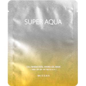 Маска для лица гидрогелевая Missha Super Aqua Cell Renew Snail регенерирующая