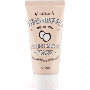 Маска для лица кремовая A'Pieu Fresh Mate Shea Butter Mask Nutrition питательная ночная