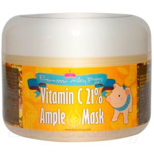 Маска для лица кремовая Elizavecca Milky Piggy Vitamin C 21% Ample Mask питательная