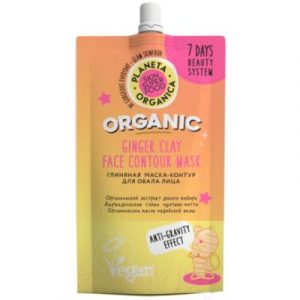 Маска для лица кремовая Planeta Organica Skin super food Organic ginger clay face countour mask
