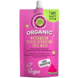 Маска для лица кремовая Planeta Organica Skin super food Organic watermelon splash hydrating face