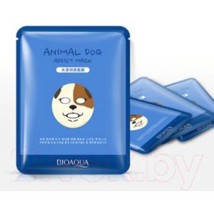 Маска для лица тканевая Bioaqua Animal Face Dog увлажняющая