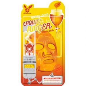 Маска для лица тканевая Elizavecca Honey Deep Power Ringer Mask Pack
