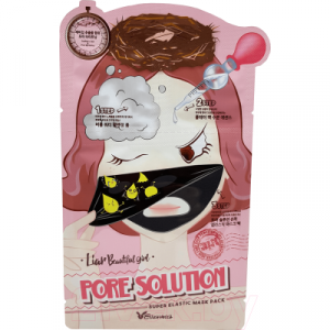 Маска для лица тканевая Elizavecca Pore Solution Super Elastic Mask Pack