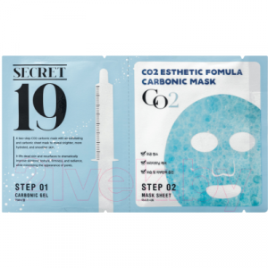 Маска для лица тканевая Esthetic House CO2 Esthetic Formula Carbonic Mask