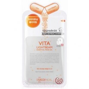 Маска для лица тканевая Mediheal Vita Lightbeam Essential Mask EX