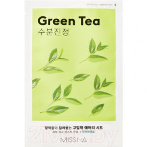Маска для лица тканевая Missha Airy Fit Sheet Mask Green Tea