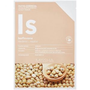 Маска для лица тканевая Missha Phyto-Chemical Skin Supplement Isoflavone Deep Moisturу увлажн.