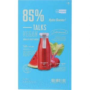 Маска для лица тканевая Missha Talks Vegan Squeeze Sheet Mask Hydro Booster