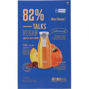 Маска для лица тканевая Missha Talks Vegan Squeeze Sheet Mask Skin Fitness