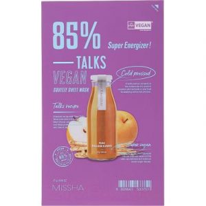 Маска для лица тканевая Missha Talks Vegan Squeeze Sheet Mask Super Energizer