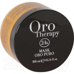 Маска для волос Fanola Oro Therapy 24k Oro Puro кератин арган. масло микрочаст. золота