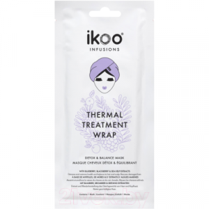 Маска для волос Ikoo Infusions Thermal Treatment Wrap Detox&Balance