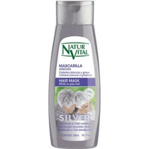 Маска для волос Natur Vital Silver Hair Mask White or grey hair Neutralises yellowish tones