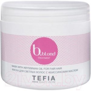 Маска для волос Tefia Bblond Treatment для светлых волос с абиссинским маслом