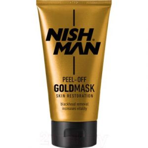 Маска-пленка для лица NishMan Peel-Off Gold Mask
