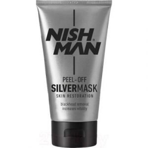 Маска-пленка для лица NishMan Peel-Off Silver Mask