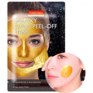 Маска-пленка для лица Purederm Galaxy Gold Peel-Off Mask