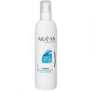 Масло после депиляции Aravia Сливки Professional восстанавливающие с Д-пантенолом