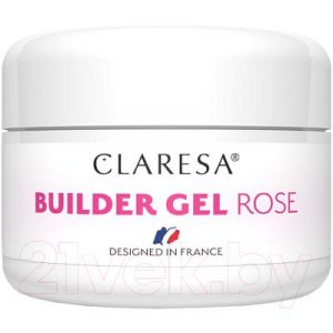 Моделирующий гель для ногтей Claresa Builder Gel Rose