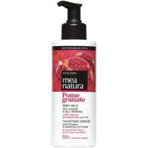 Молочко для тела Farcom Natura Pomegranate омолаживающее с маслом граната