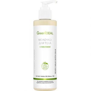 Молочко для тела GreenIdeal с маслами натуральное