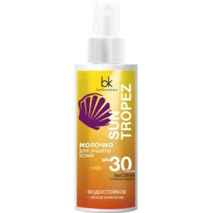 Молочко солнцезащитное BelKosmex SPF30 Sun Tropez для защиты кожи водостойкое