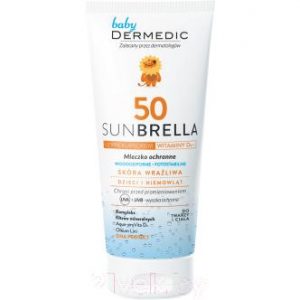 Молочко солнцезащитное Dermedic Sunbrella Baby SPF50 ZnO + TiO2