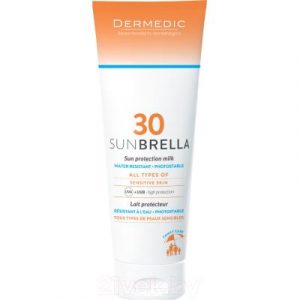 Молочко солнцезащитное Dermedic Sunbrella для всей семьи SPF30