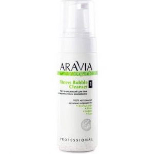 Мусс для тела Aravia Organic с антицеллюлитным комплексом Fitness Bubble Cleanser