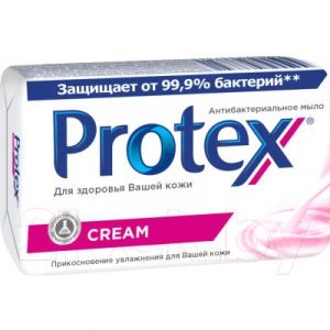 Мыло твердое PROTEX Cream антибактериальное