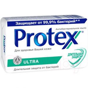 Мыло твердое PROTEX Ultra антибактериальное