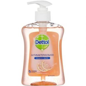 Мыло жидкое Dettol Антибактериальное с ароматом грейпфрута