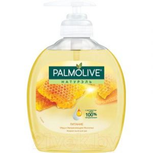 Мыло жидкое Palmolive Натурэль. Питание - мед и увлажняющее молочко