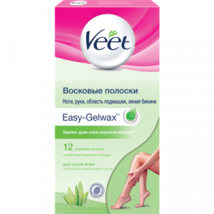 Набор для депиляции Veet Easy Gel-Wax для сухой кожи