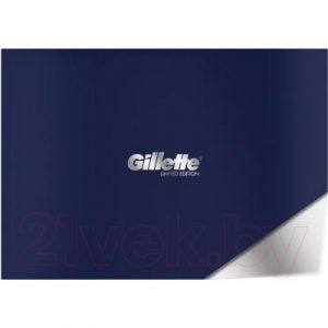 Набор косметики для бритья Gillette Fusion ProShield Chill бритва+5 кассет+гель д/бритья 200мл+подс.