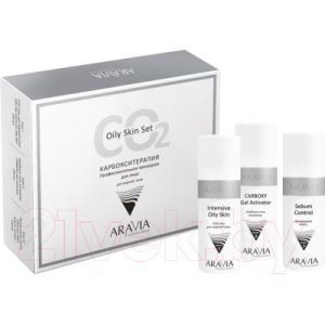 Набор косметики для лица Aravia Professional CO2 Oily Skin Set для жирной кожи