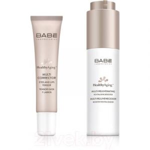 Набор косметики для лица Laboratorios Babe Омолаживающая мульти-сыворотка+мультикорректор для глаз и губ