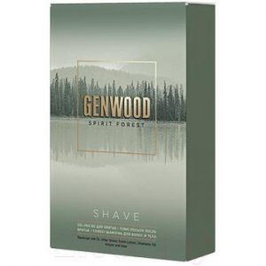 Набор косметики для тела и волос Estel Genwood Shave шампунь 250мл+гель д/бритья 100мл+лосьон п/б 100мл