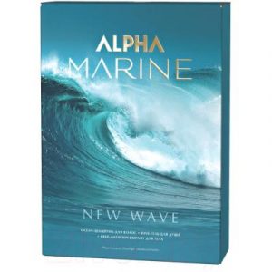 Набор косметики для тела и волос Estel New Wave Alpha Marine Шампунь+Гель для душа+Дезодорант