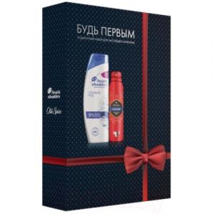 Набор косметики для тела и волос Head & Shoulders Основной уход 400мл + спрей Captain 150мл