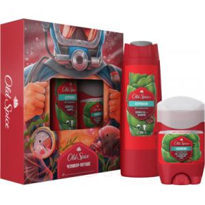Набор косметики для тела и волос Old Spice Citron дезодорант твердый 50мл+гель-шампунь для душа 250мл