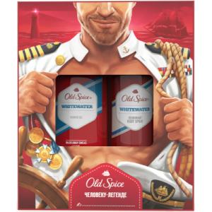 Набор косметики для тела Old Spice WhiteWater спрей 150мл+гель для душа 250мл