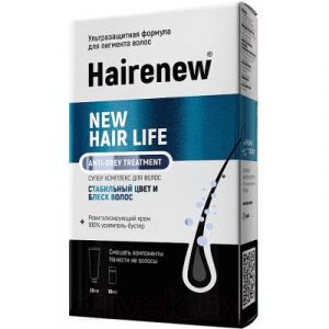 Набор косметики для волос Hairenew Ультразащита от седины