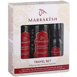 Набор косметики для волос Marrakesh Original Travel Set шампунь 100мл+кондиционер 100мл+масло 30мл