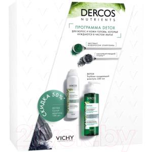 Набор косметики для волос Vichy Dercos Nutrients Шампунь детокс 250мл+Сухой шампунь 150мл